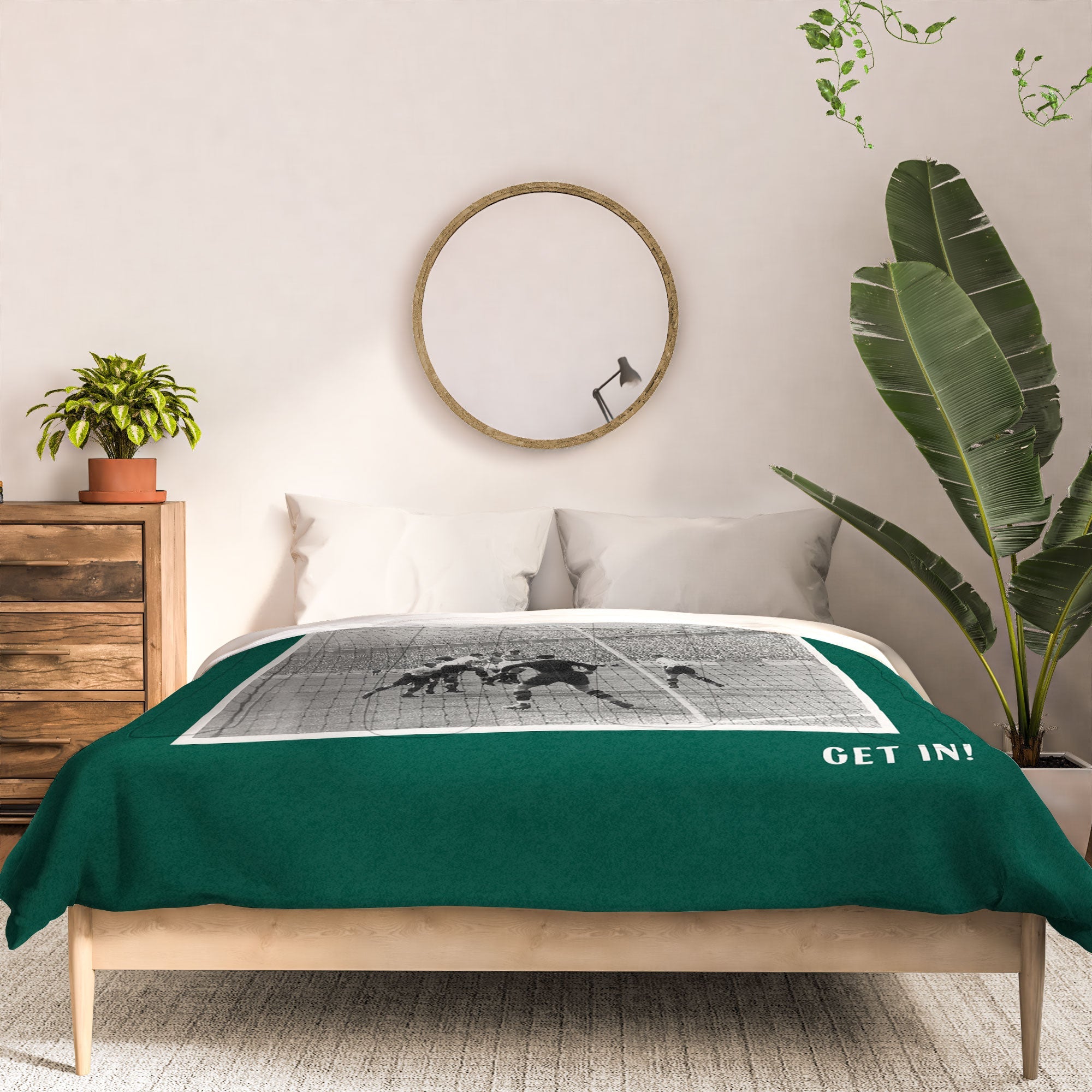 Society6 Design Studio World Cup Get In Comforter