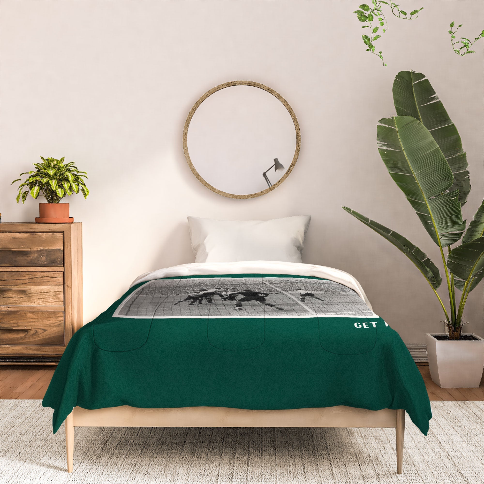 Society6 Design Studio World Cup Get In Comforter
