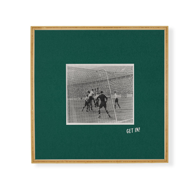 Society6 Design Studio World Cup Get In Framed Wall Art