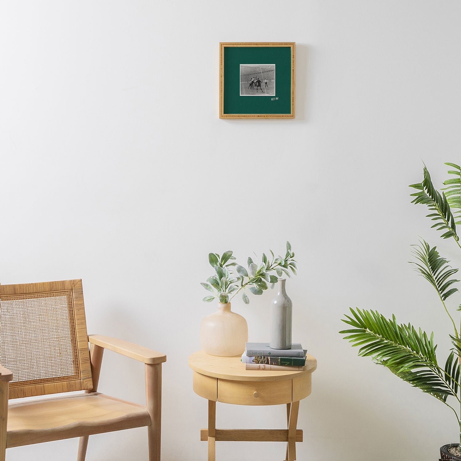 Society6 Design Studio World Cup Get In Framed Wall Art