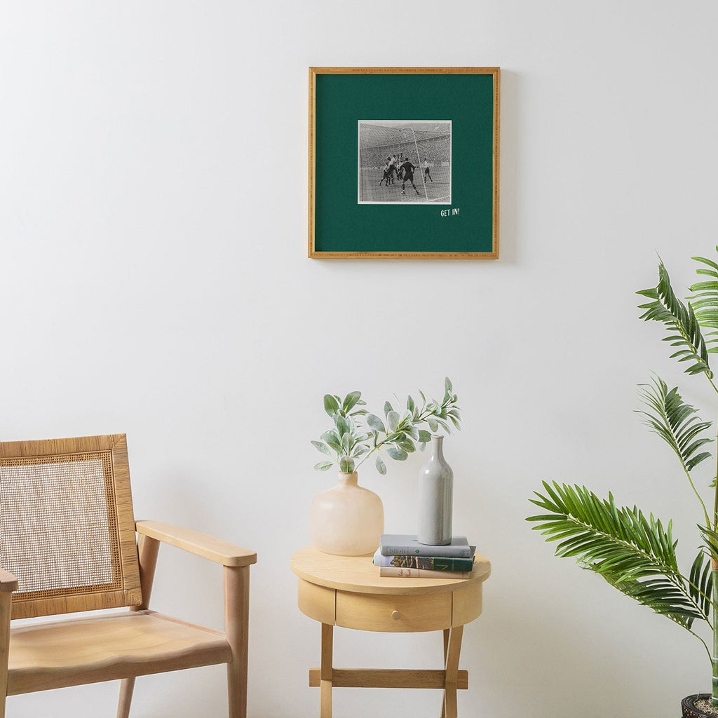 Society6 Design Studio World Cup Get In Framed Wall Art