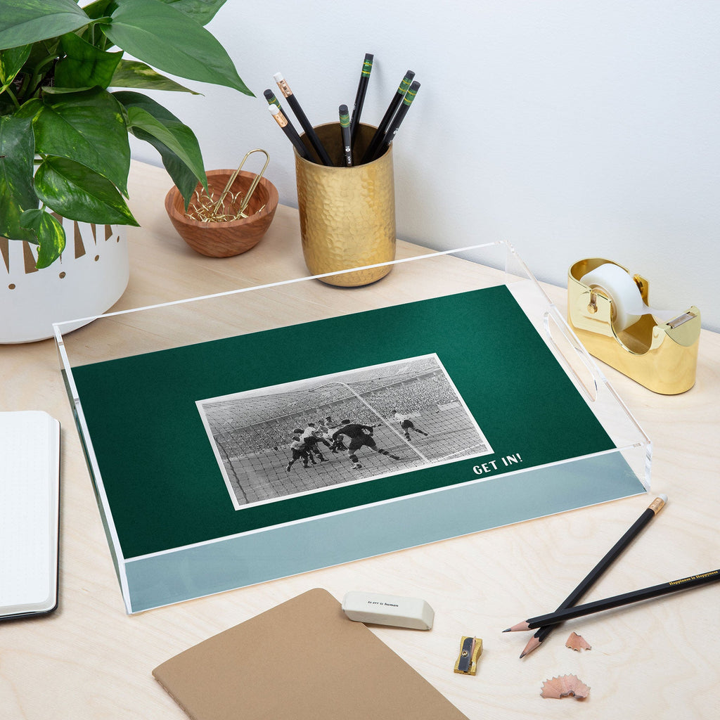 Society6 Design Studio World Cup Get In Acrylic Tray