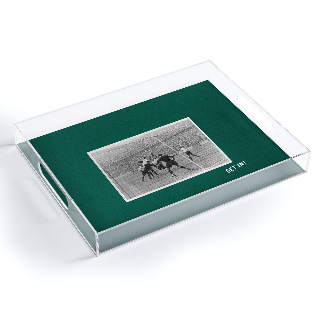 Society6 Design Studio World Cup Get In Acrylic Tray