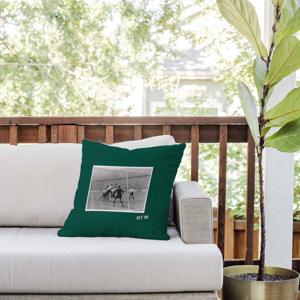 Society6 Design Studio World Cup Get In Outdoor Throw Pillow