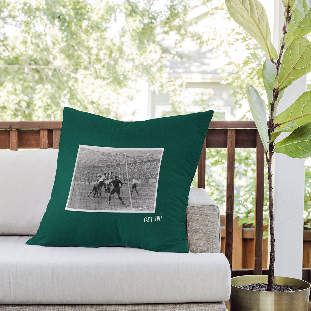 Society6 Design Studio World Cup Get In Outdoor Throw Pillow