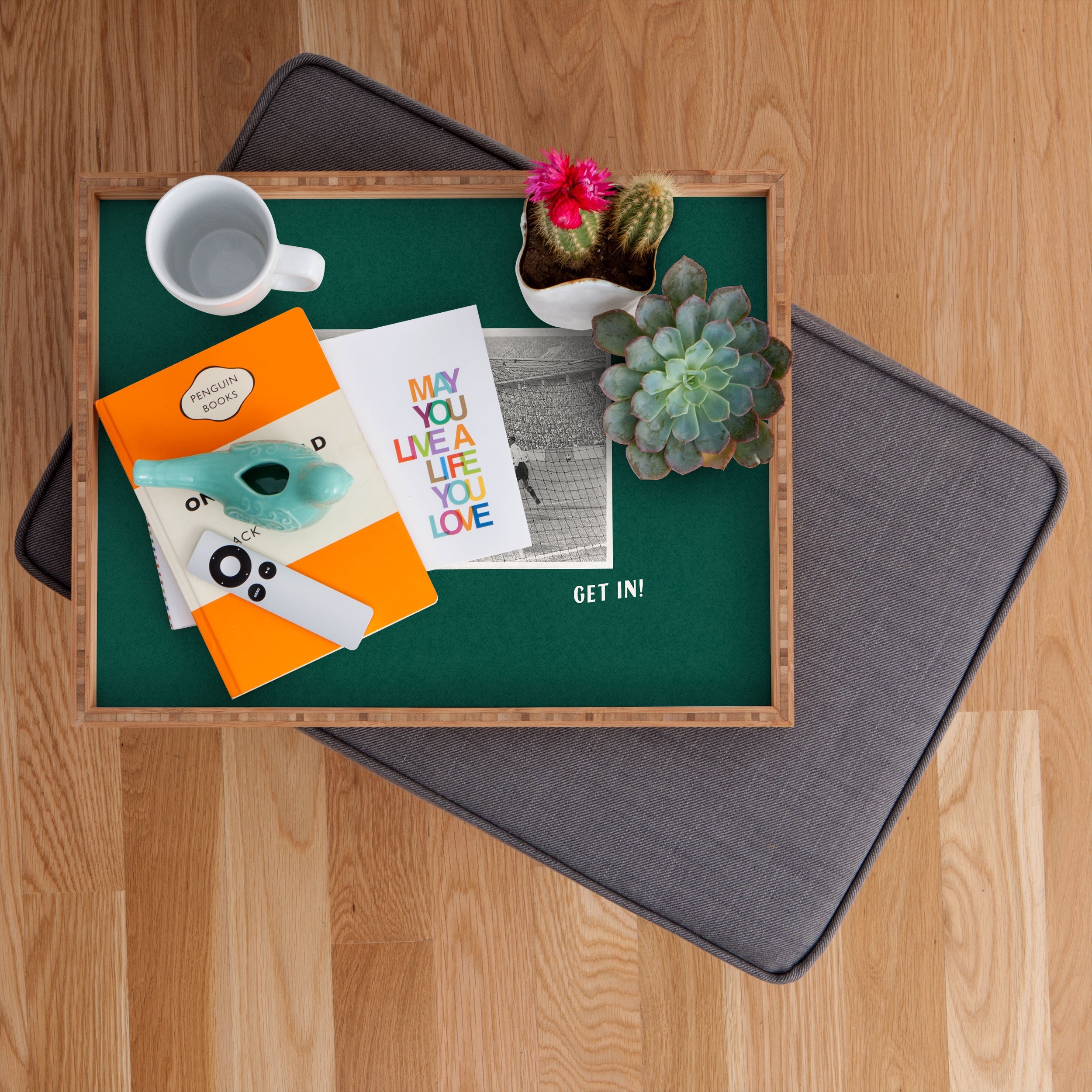 Society6 Design Studio World Cup Get In Rectangular Tray