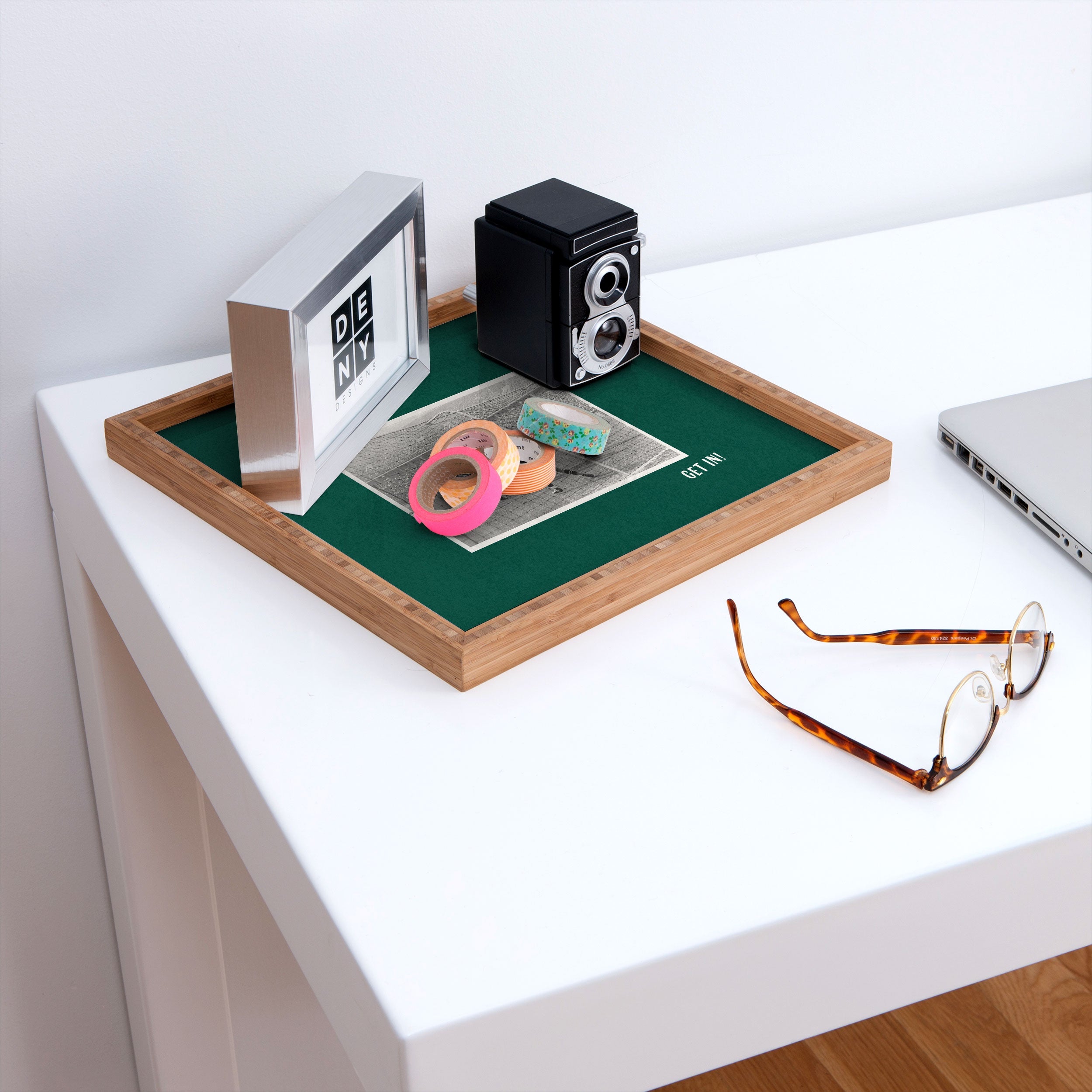 Society6 Design Studio World Cup Get In Square Tray