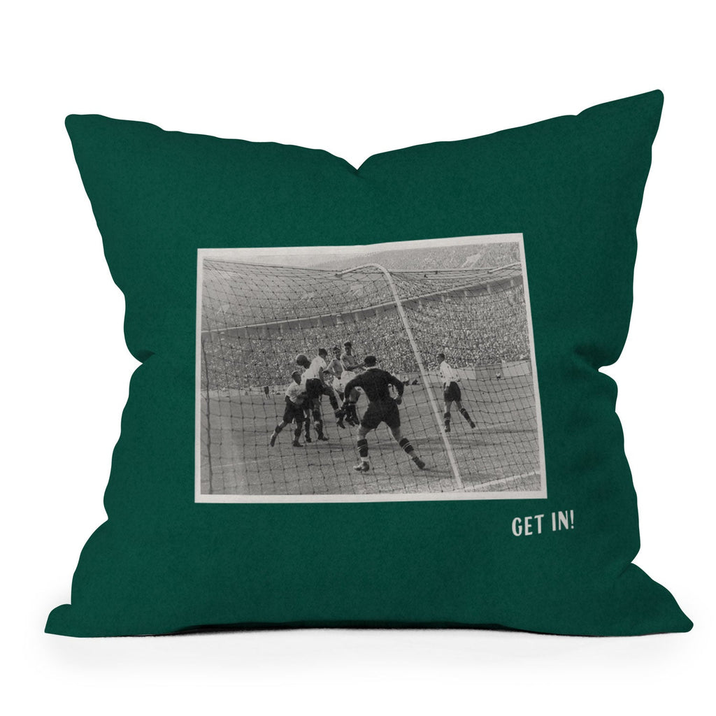 Society6 Design Studio World Cup Get In Outdoor Throw Pillow