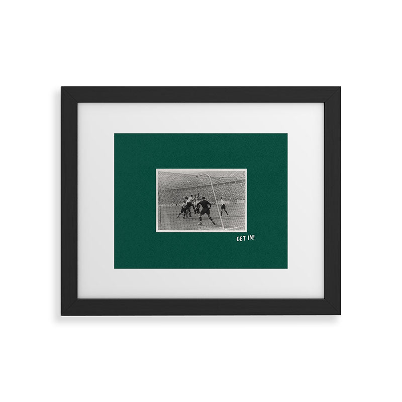 Society6 Design Studio World Cup Get In Framed Art Print