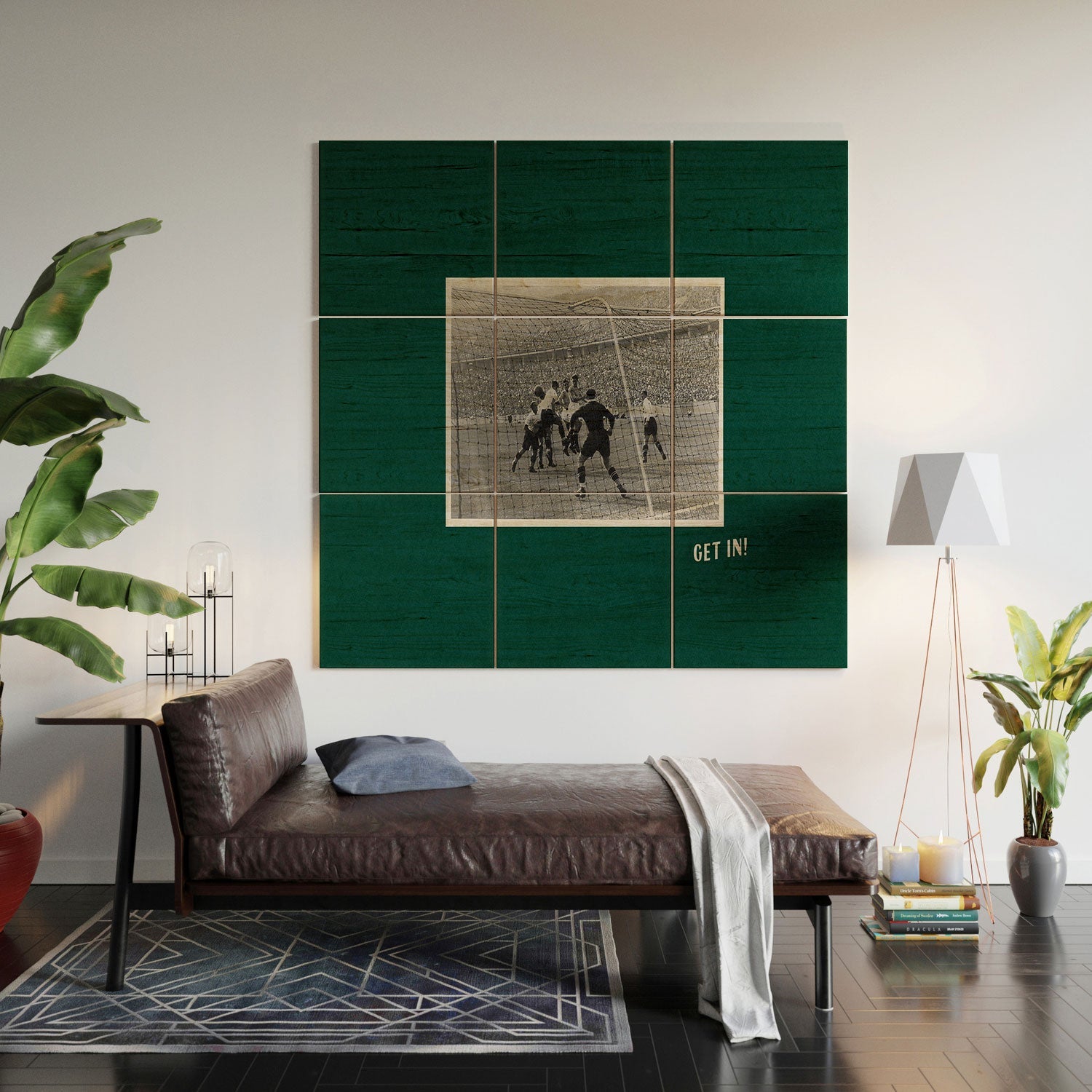 Society6 Design Studio World Cup Get In Wood Wall Mural