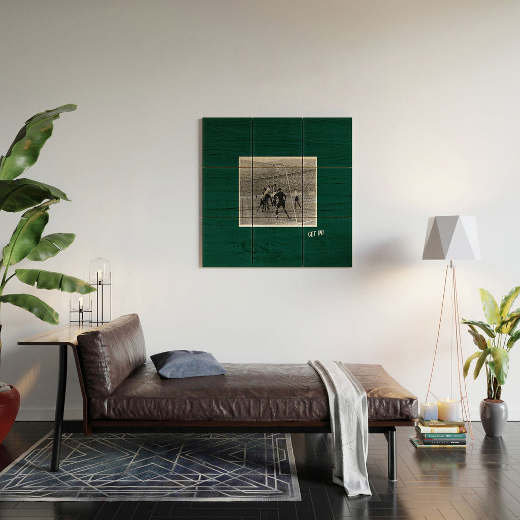 Society6 Design Studio World Cup Get In Wood Wall Mural