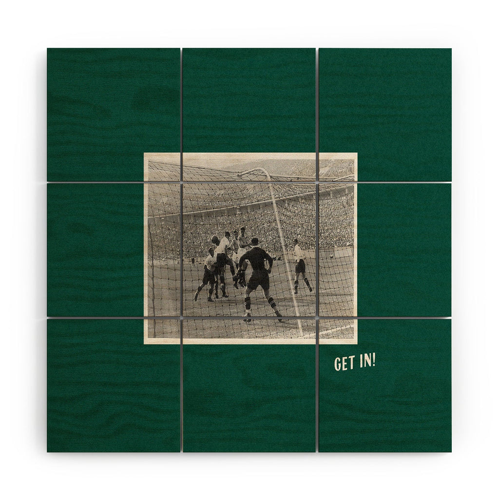Society6 Design Studio World Cup Get In Wood Wall Mural
