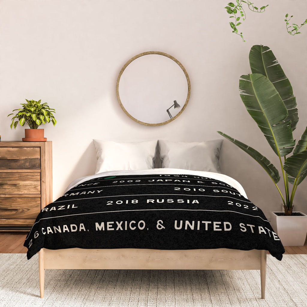 Society6 Design Studio World Cup Since 1930 Comforter