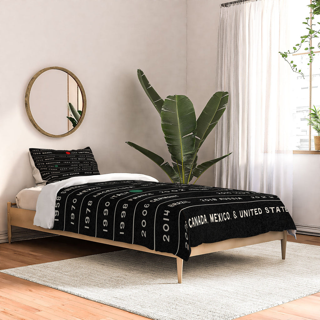 Society6 Design Studio World Cup Since 1930 Comforter