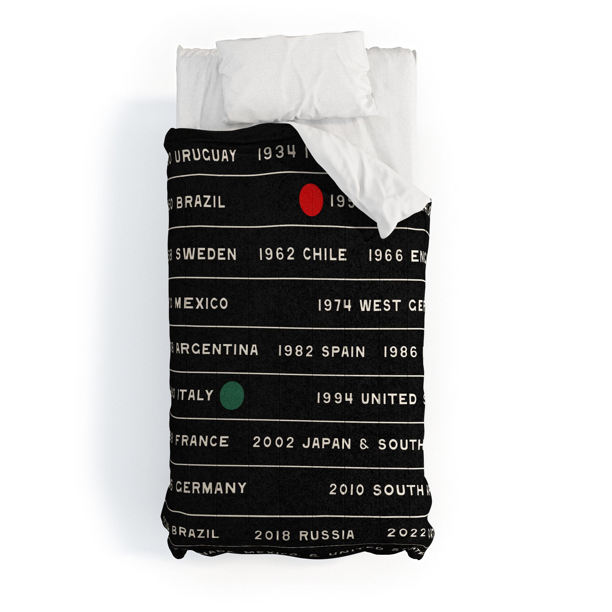 Society6 Design Studio World Cup Since 1930 Comforter