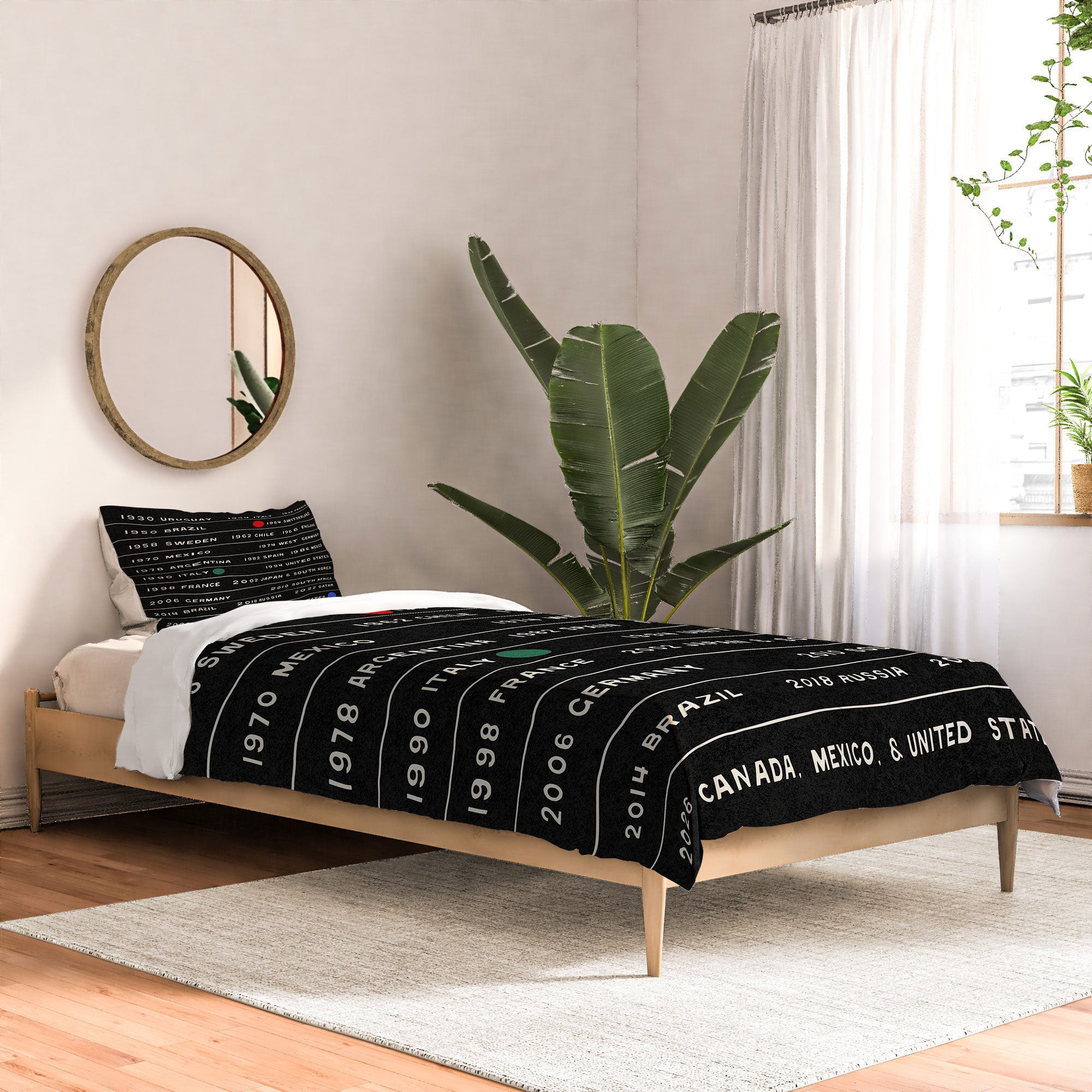 Society6 Design Studio World Cup Since 1930 Comforter