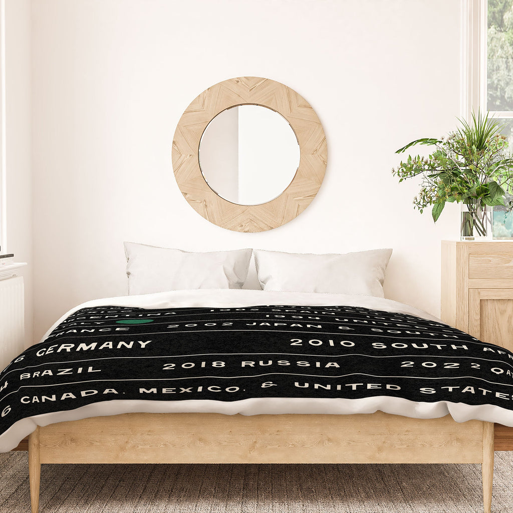 Society6 Design Studio World Cup Since 1930 Duvet Cover