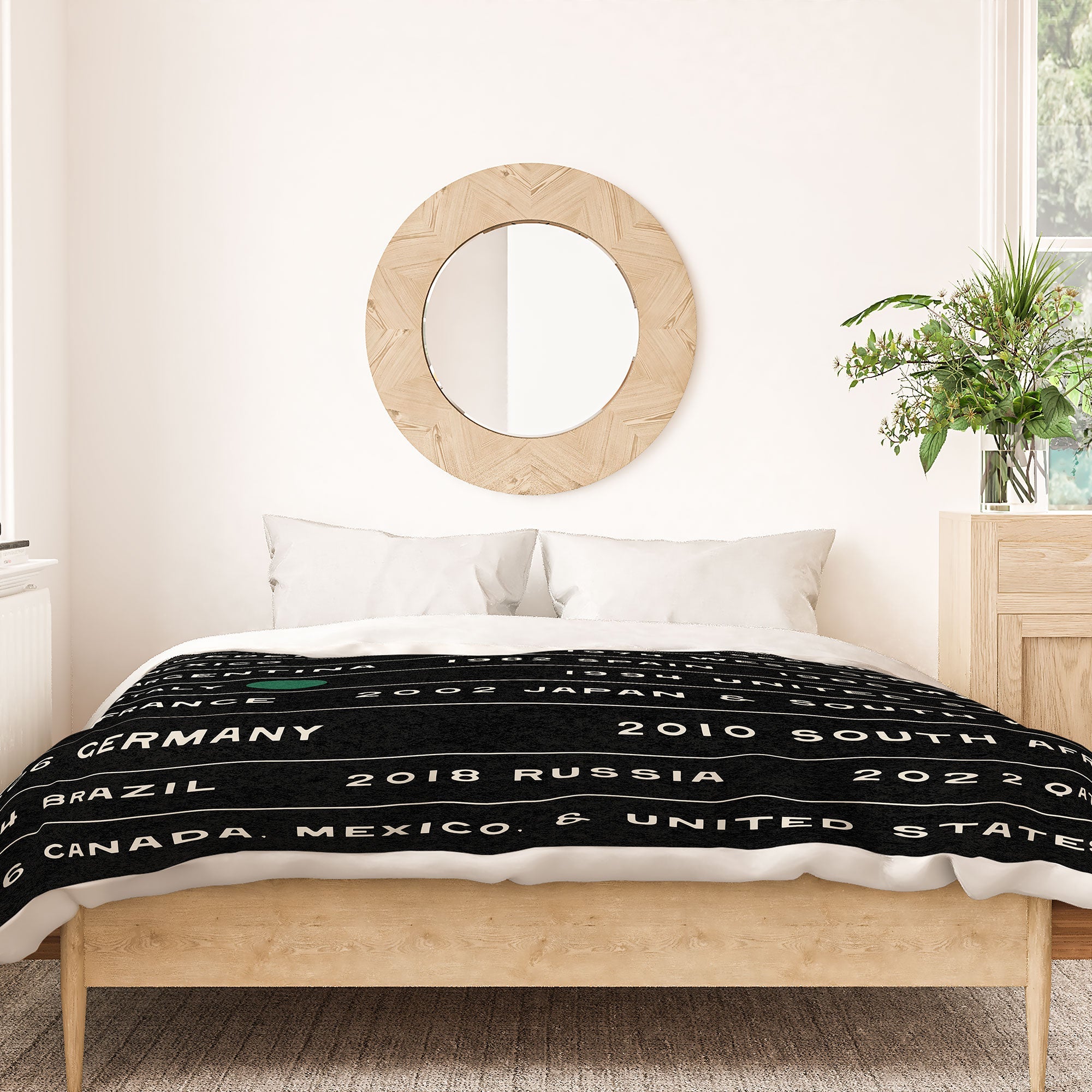 Society6 Design Studio World Cup Since 1930 Duvet Cover