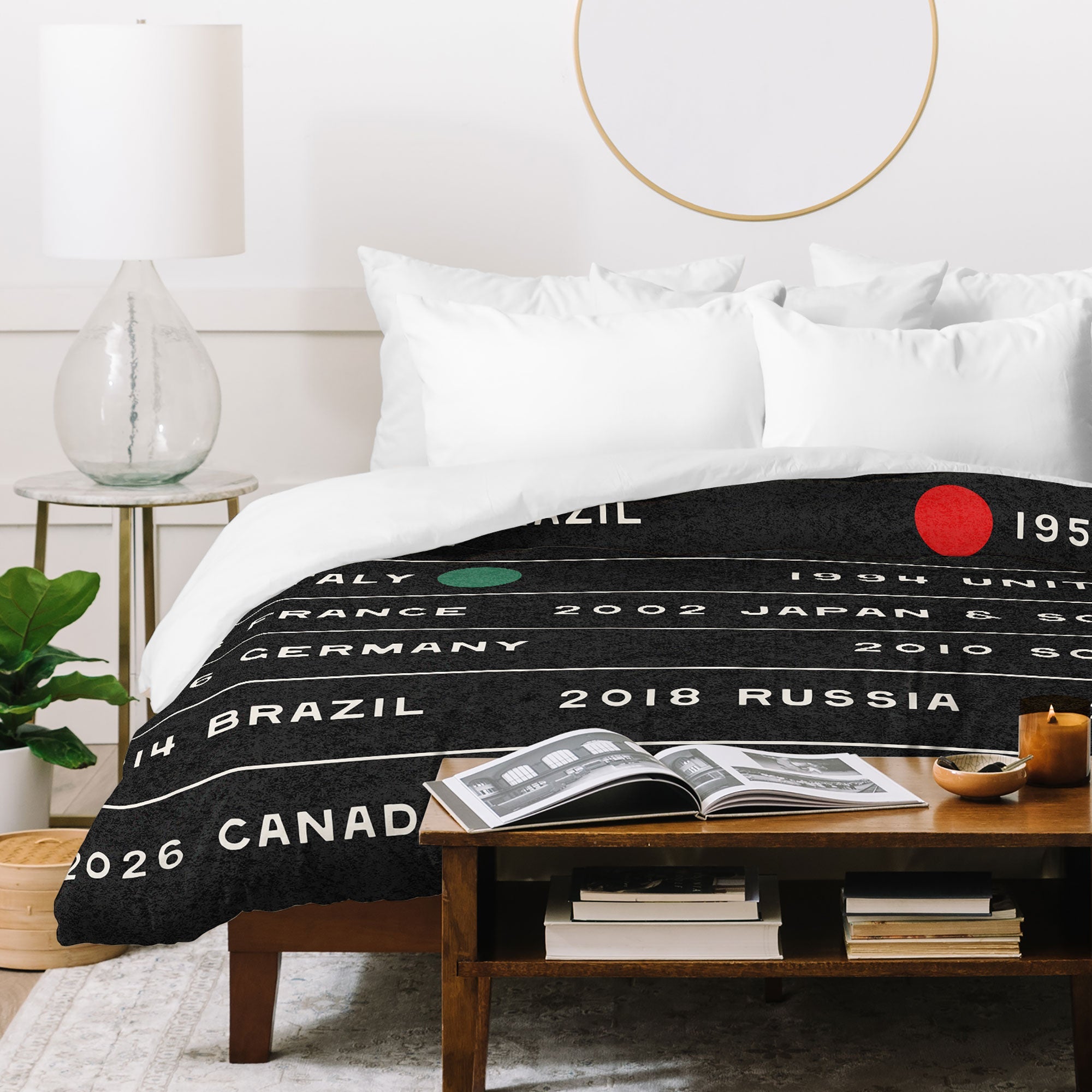 Society6 Design Studio World Cup Since 1930 Duvet Cover