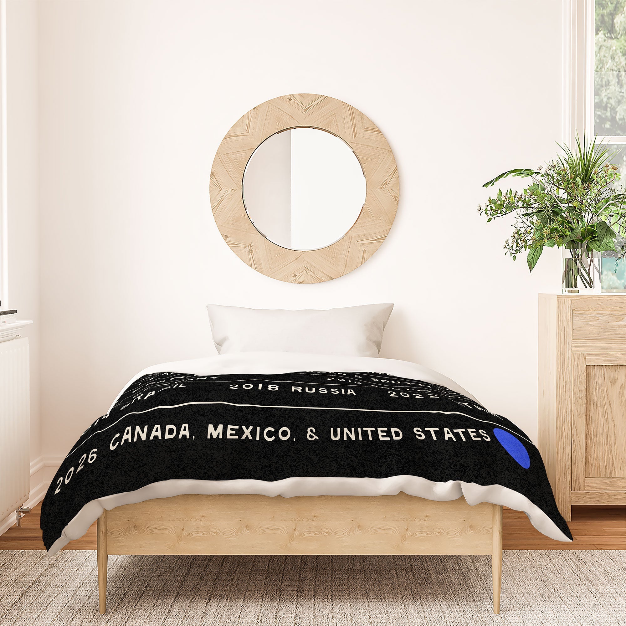 Society6 Design Studio World Cup Since 1930 Duvet Cover