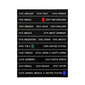 Society6 Design Studio World Cup Since 1930 Poster