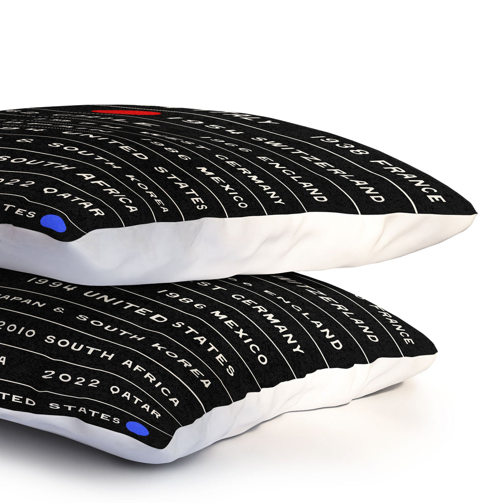 Society6 Design Studio World Cup Since 1930 Pillow Shams