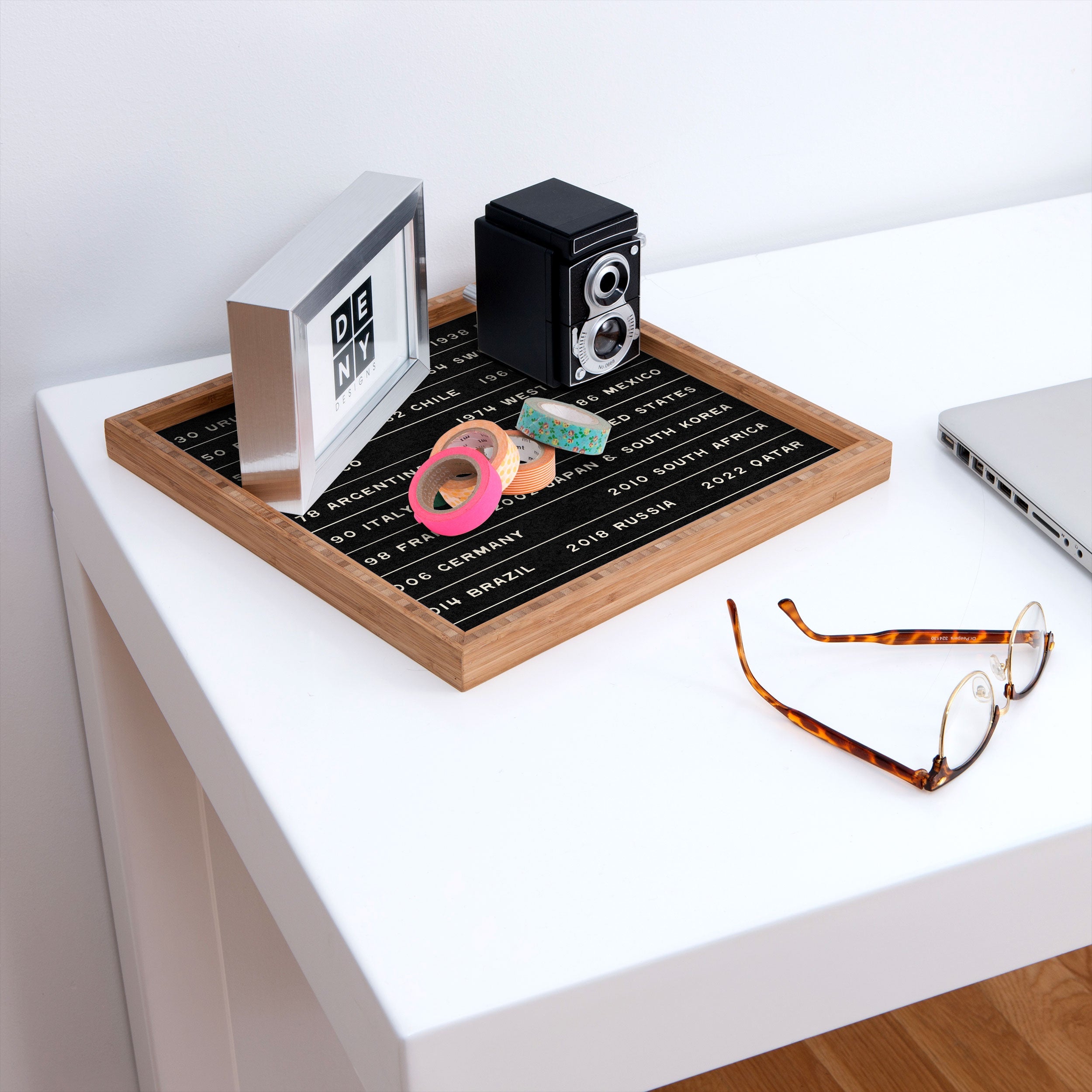 Society6 Design Studio World Cup Since 1930 Square Tray