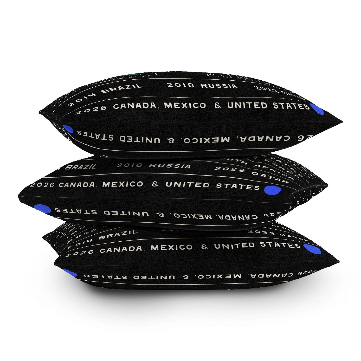 Society6 Design Studio World Cup Since 1930 Outdoor Throw Pillow