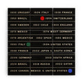 Society6 Design Studio World Cup Since 1930 Wood Wall Mural