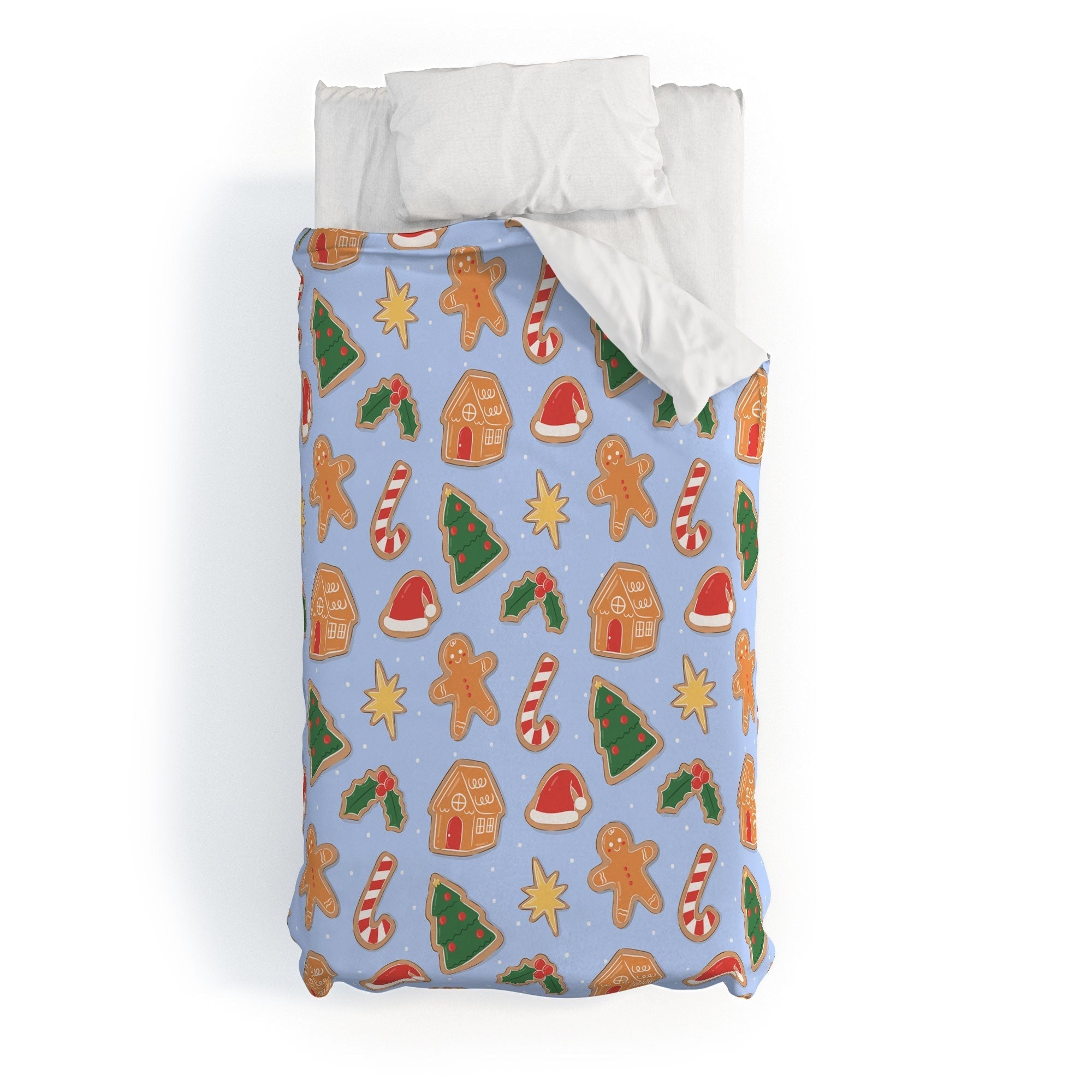 Love_Ryming Christmas Cookies Duvet Cover
