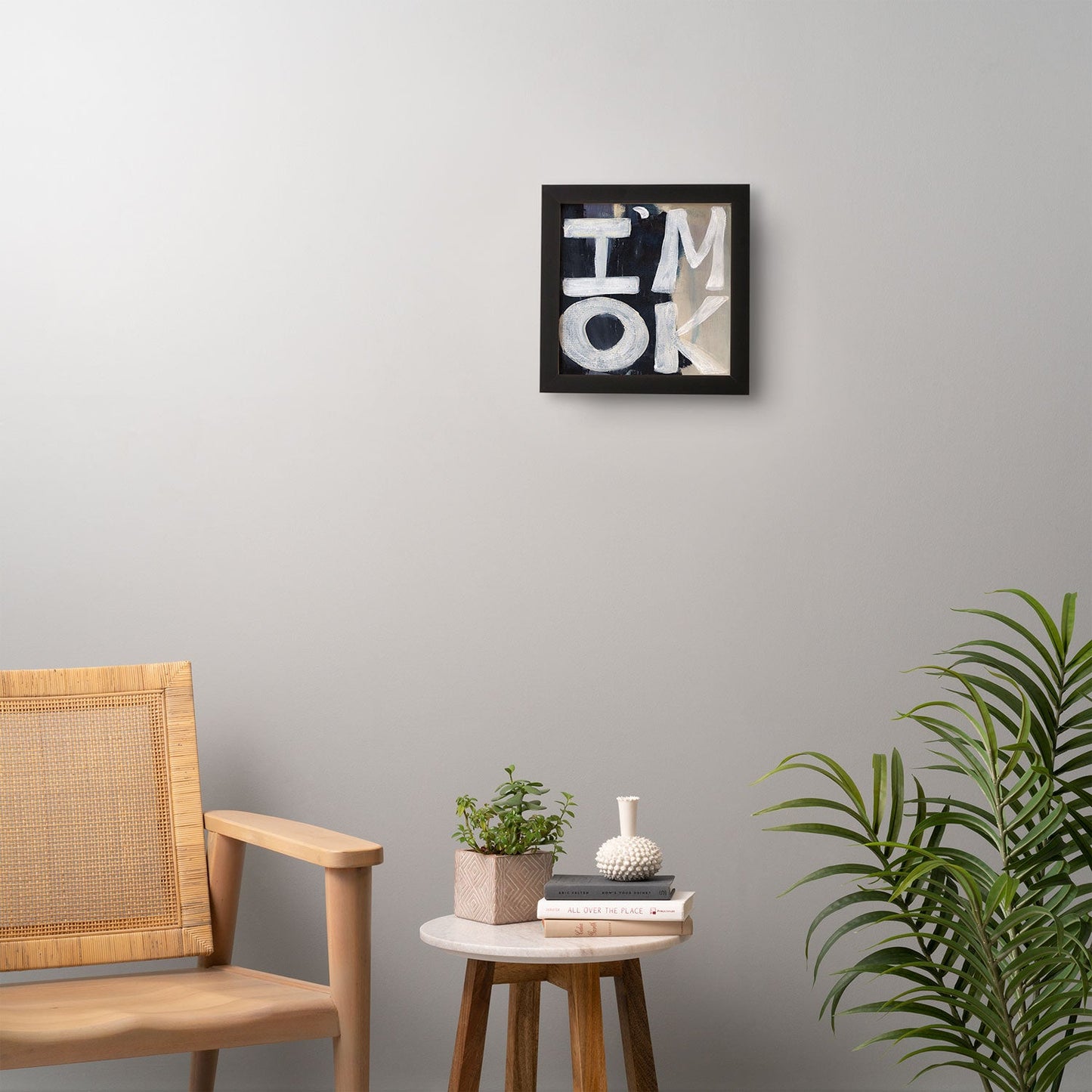 Sophia Buddenhagen I Am Ok Framed Wall Art