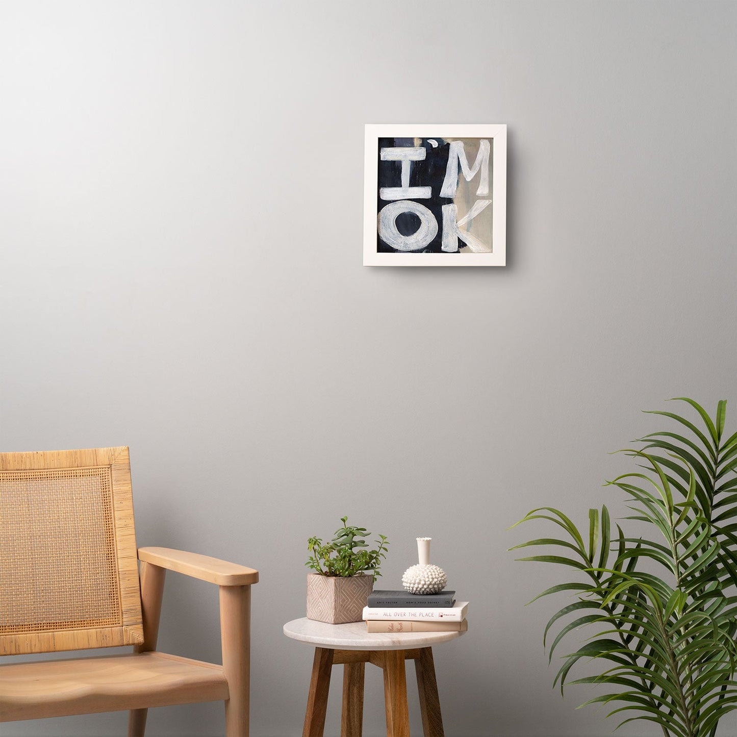 Sophia Buddenhagen I Am Ok Framed Wall Art