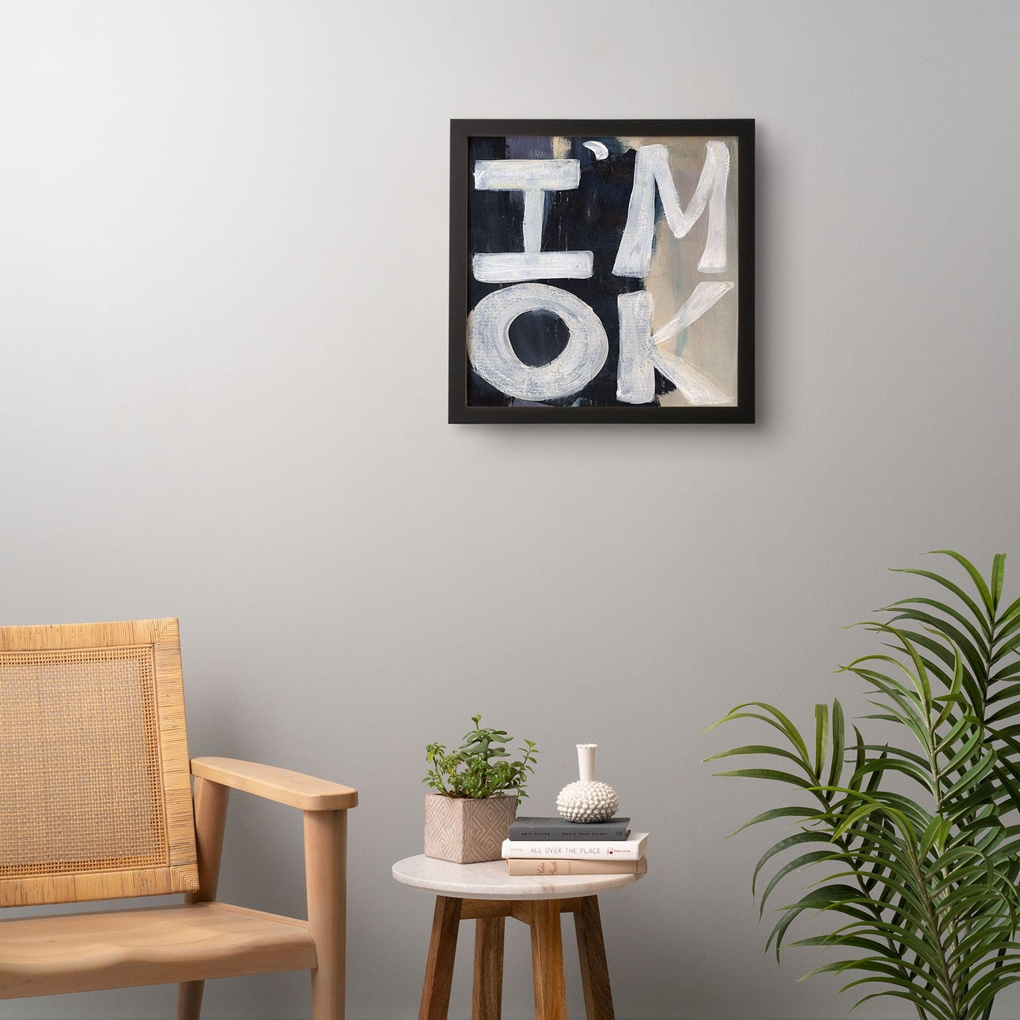 Sophia Buddenhagen I Am Ok Framed Wall Art