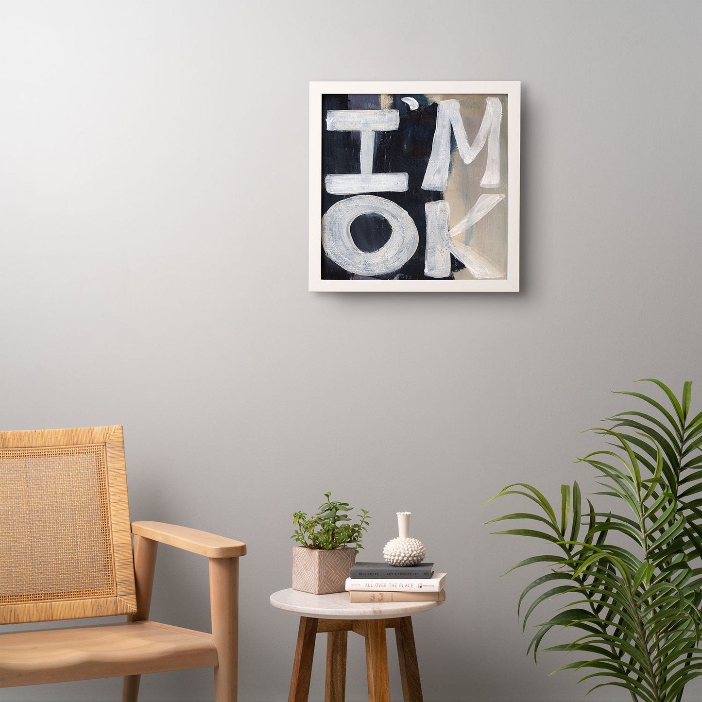 Sophia Buddenhagen I Am Ok Framed Wall Art