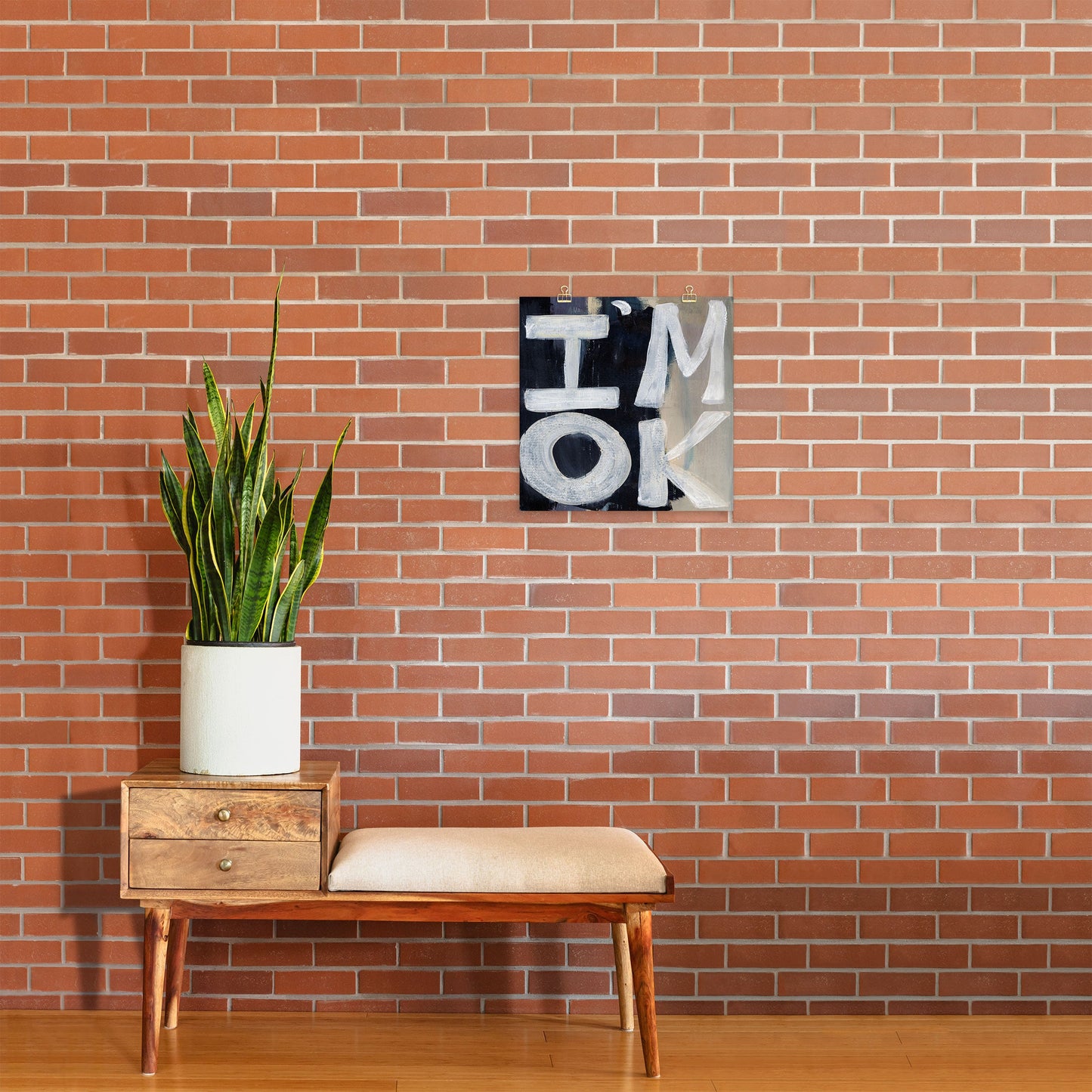 Sophia Buddenhagen I Am Ok Art Print