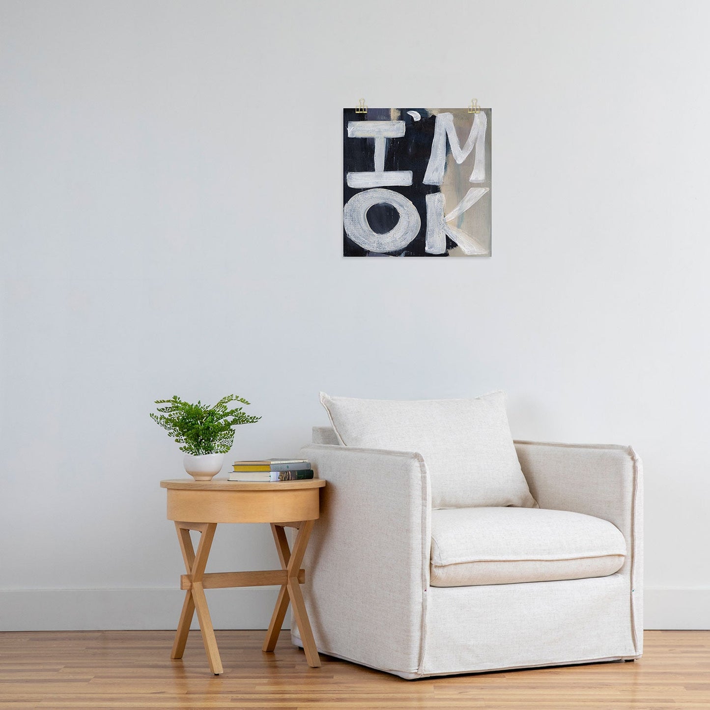 Sophia Buddenhagen I Am Ok Art Print