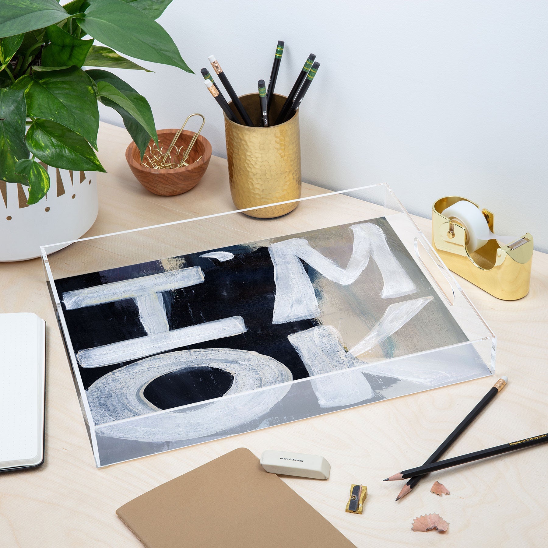 Sophia Buddenhagen I Am Ok Acrylic Tray