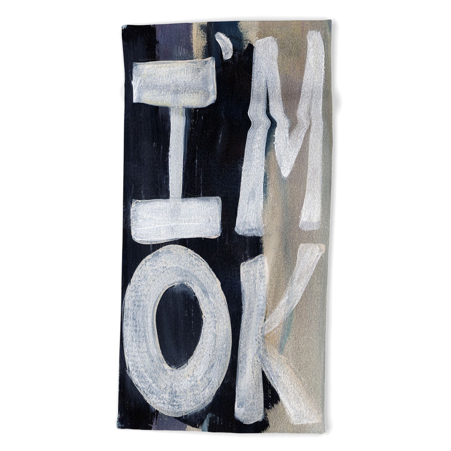 Sophia Buddenhagen I Am Ok Beach Towel