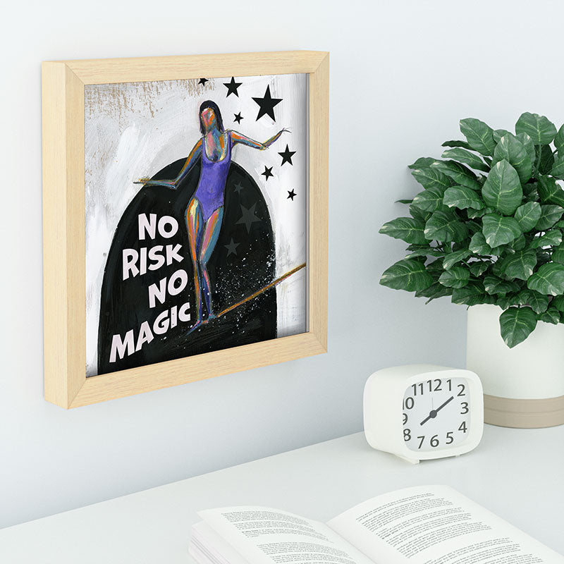 Sophia Buddenhagen No Risk No Magic Surfer Girl Recessed Framing Square