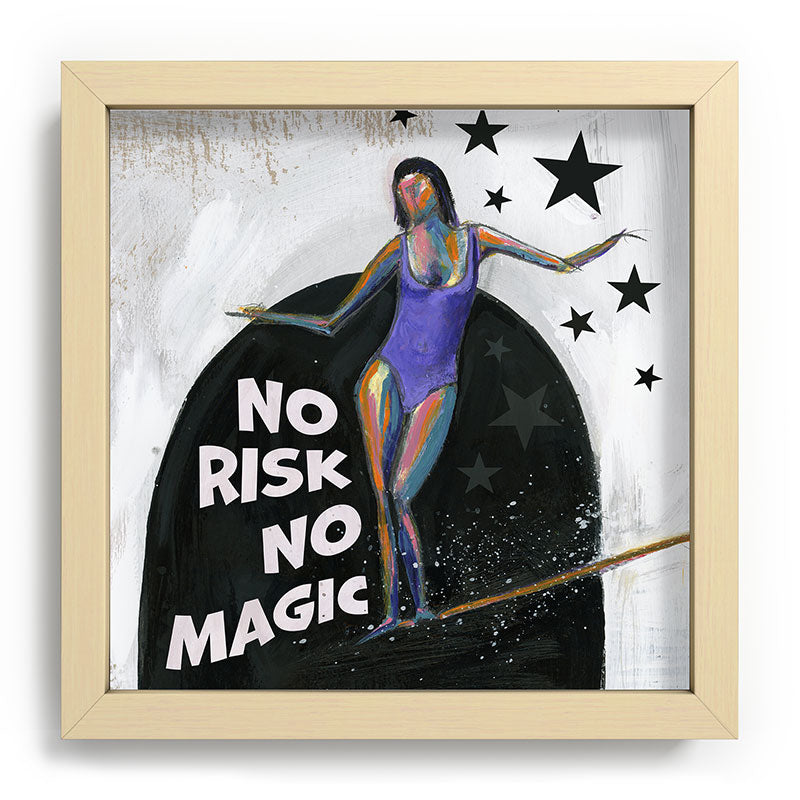 Sophia Buddenhagen No Risk No Magic Surfer Girl Recessed Framing Square