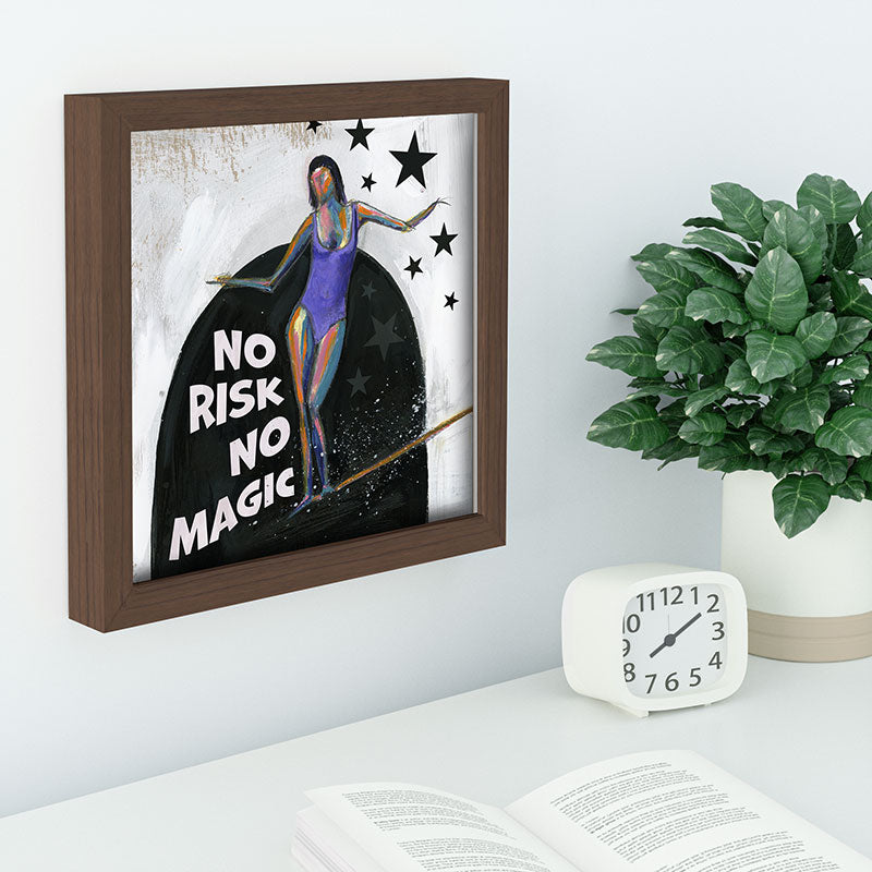 Sophia Buddenhagen No Risk No Magic Surfer Girl Recessed Framing Square