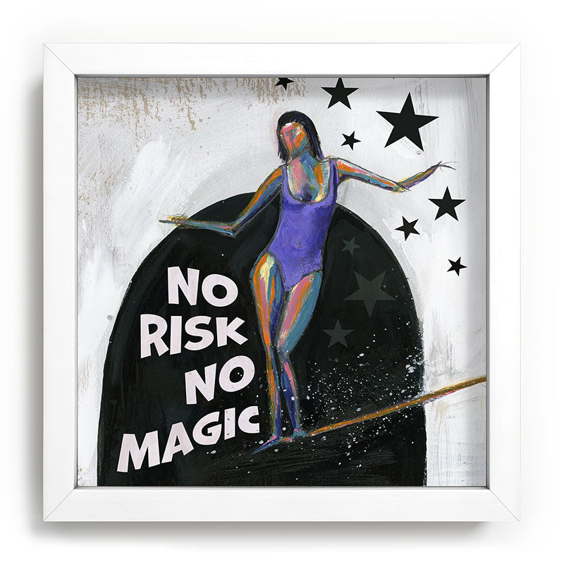 Sophia Buddenhagen No Risk No Magic Surfer Girl Recessed Framing Square