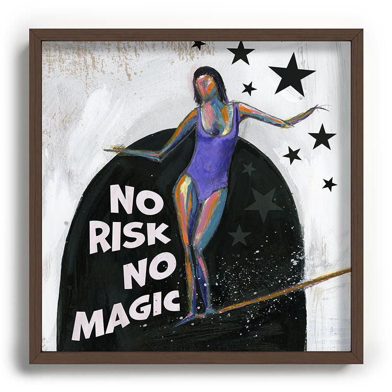 Sophia Buddenhagen No Risk No Magic Surfer Girl Recessed Framing Square