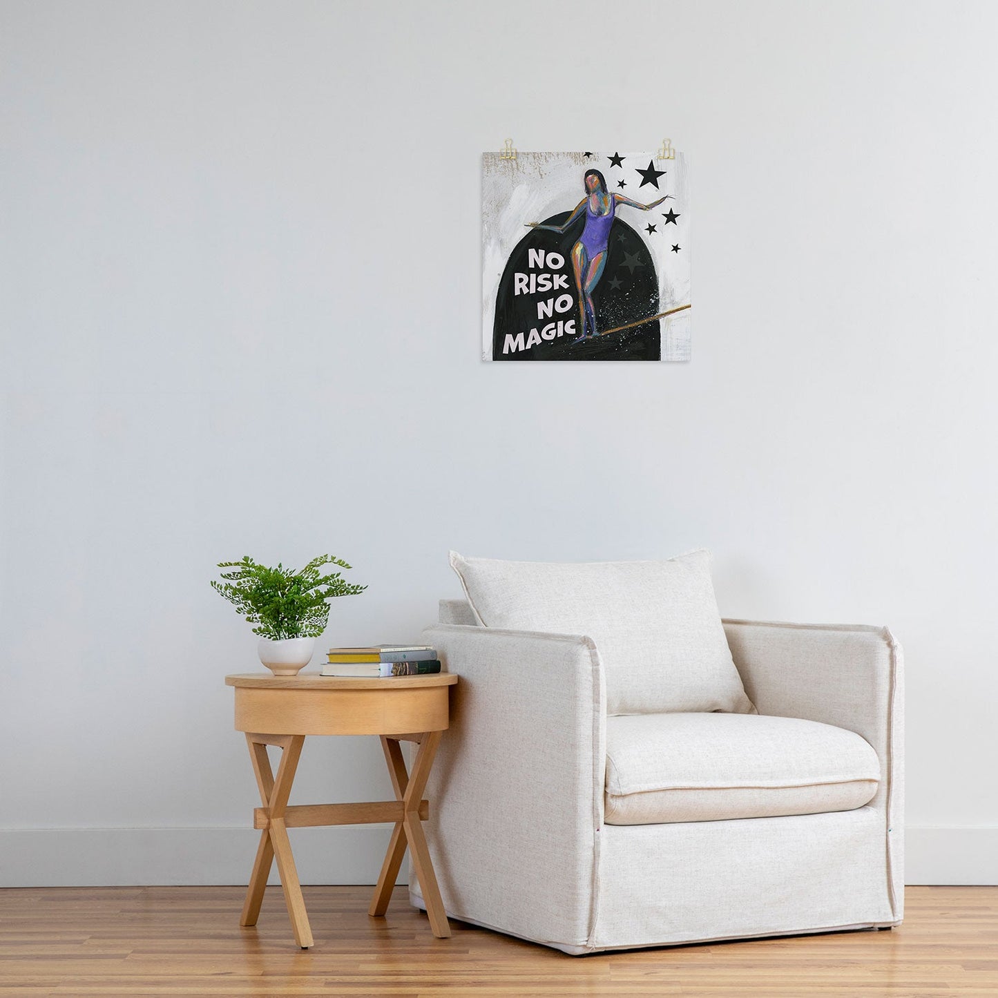 Sophia Buddenhagen No Risk No Magic Surfer Girl Art Print