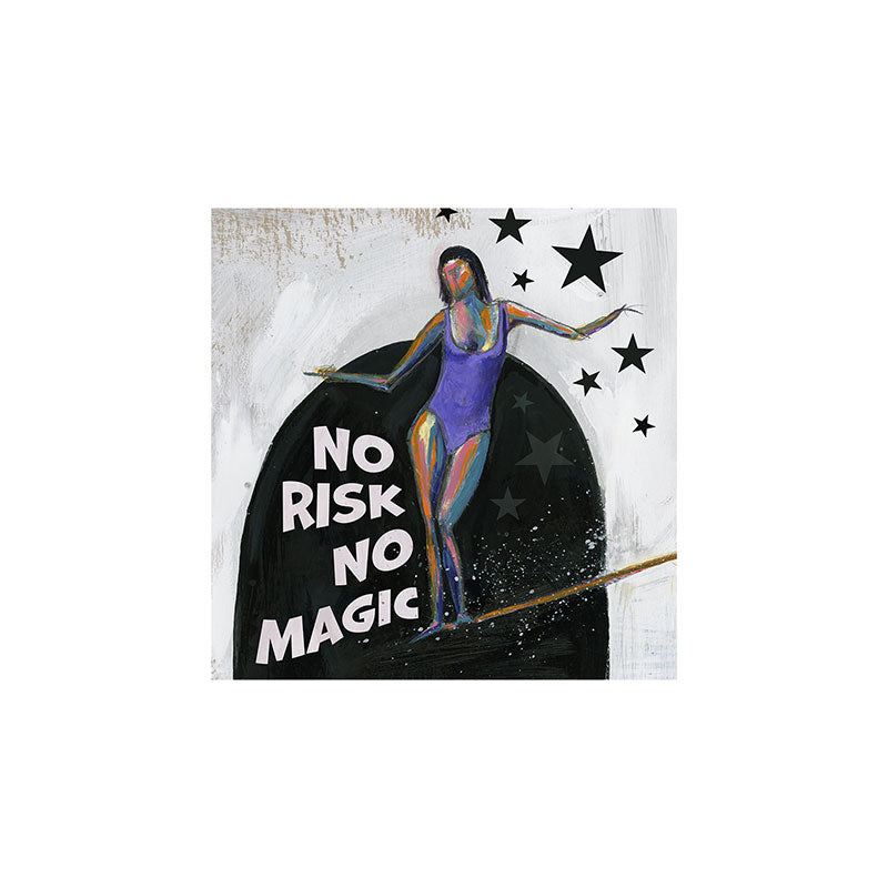 Sophia Buddenhagen No Risk No Magic Surfer Girl Art Print