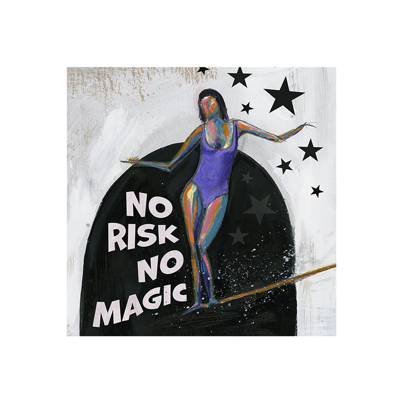 Sophia Buddenhagen No Risk No Magic Surfer Girl Art Print