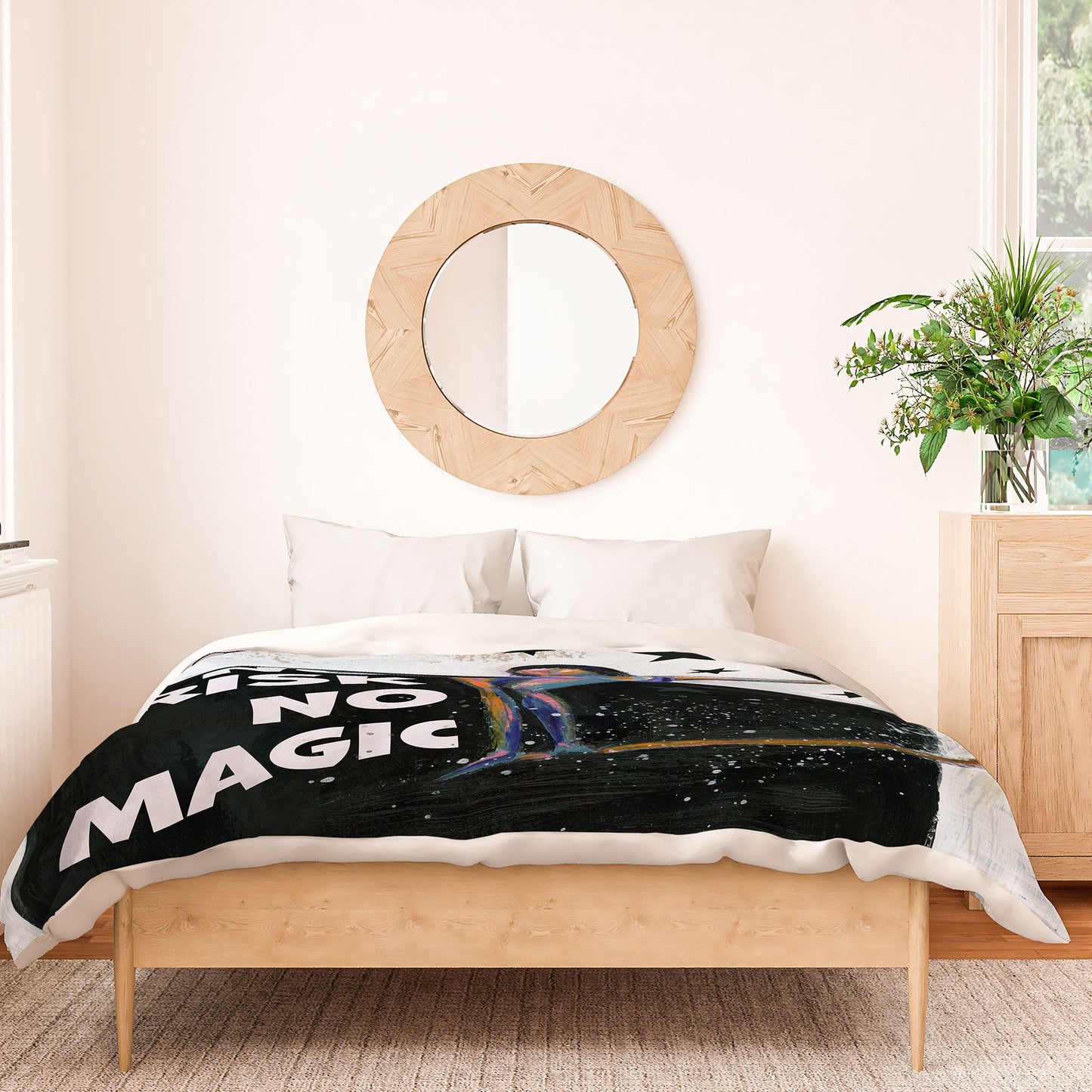 Sophia Buddenhagen No Risk No Magic Surfer Girl Duvet Cover