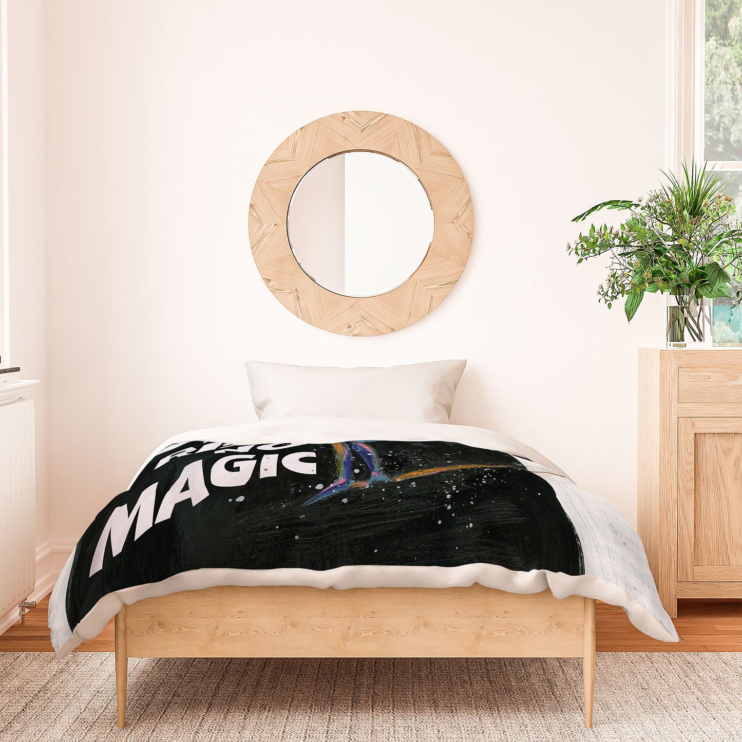 Sophia Buddenhagen No Risk No Magic Surfer Girl Duvet Cover