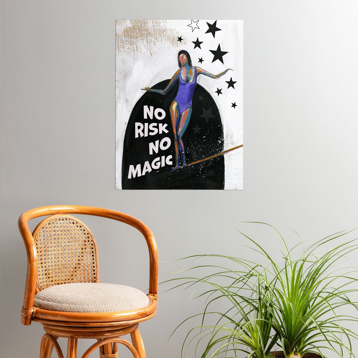 Sophia Buddenhagen No Risk No Magic Surfer Girl Poster