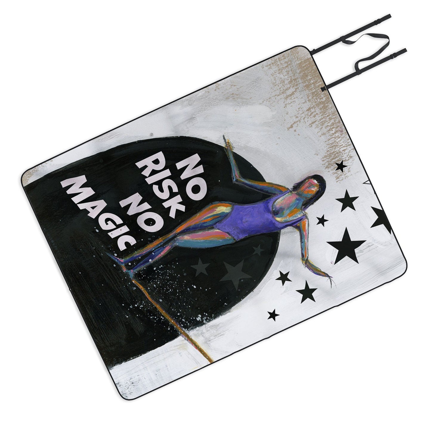 Sophia Buddenhagen No Risk No Magic Surfer Girl Picnic Blanket